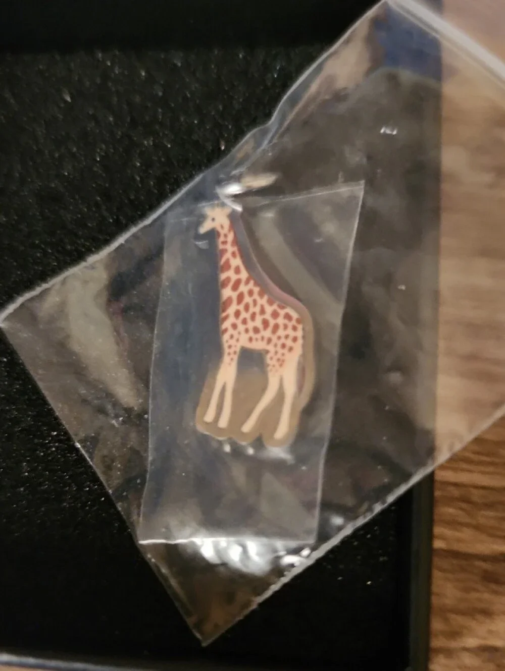 Giraffe Affirmation Keychain and Charm